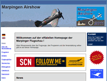 Tablet Screenshot of marpingen-airshow.de